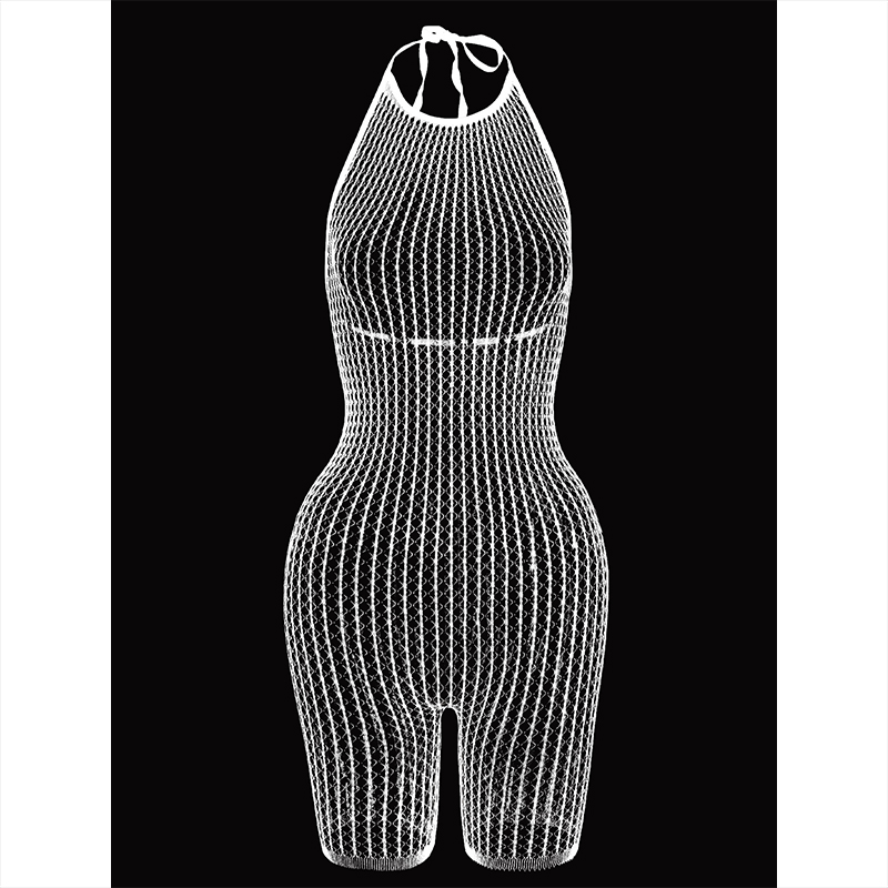 Sexy Women Fishnet Cover Up Sh - Sexy Mesh Sheer Bodycon Dress 评论和价格